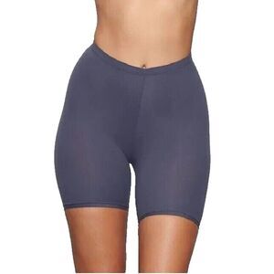 NEW SKIMS Size XXS Gray Blue Biker Short "Fits Everybody" Slimming Smoothing